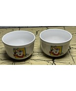 2 VTG Kellogg&#39;s Tony the Tiger Houston Harvest Ceramic Cereal Bowl 2002 ... - $19.34