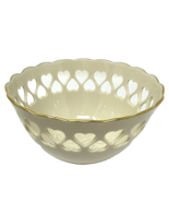 Lenox China Heart Bowl Hand Decorated 24K Gold - $19.55 CAD
