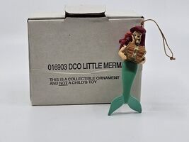 Vtg Jim Henson Grolier Ornament Disney Little Mermaid Christmas 016903 W... - $256.86 MXN