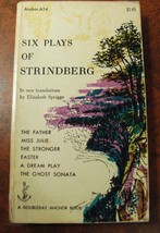 1955 Six plays of Strindberg Sprigge Translations Paperback A Dream Play... - £5.30 GBP