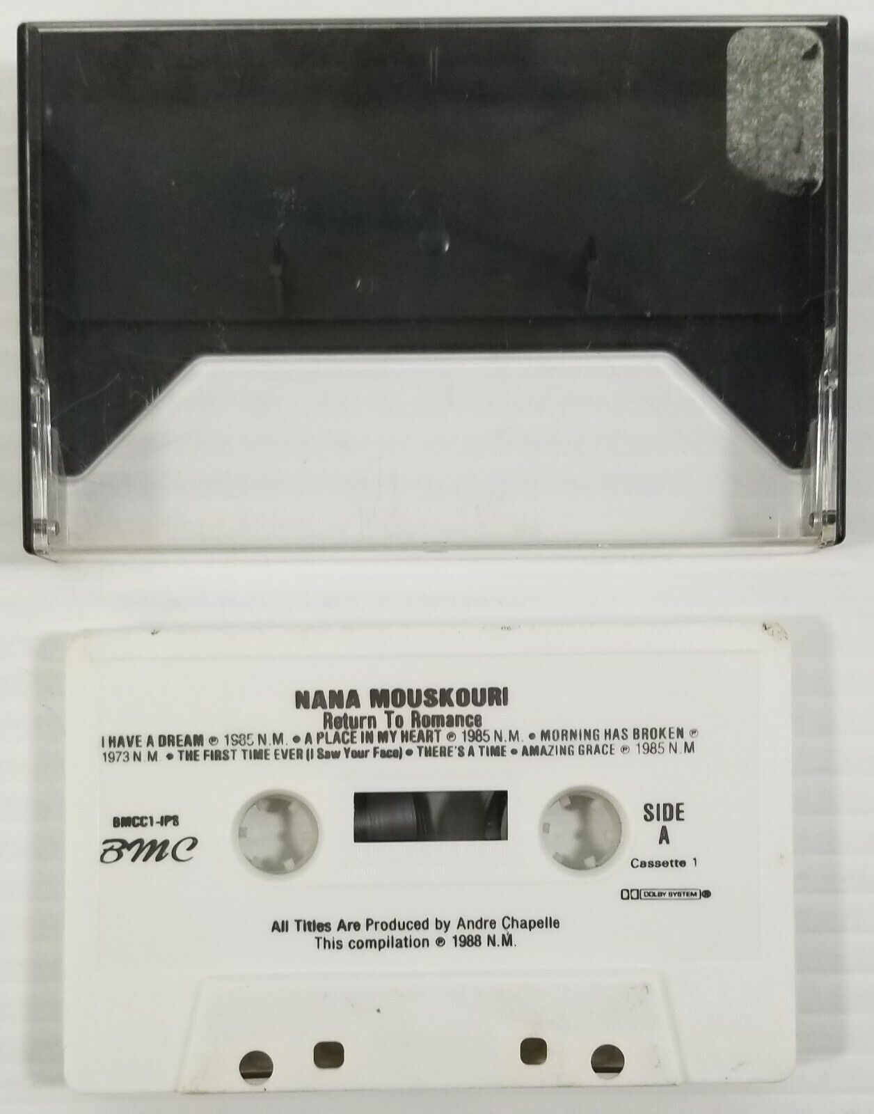 M) Return to Romance by Nana Mouskouri (Cassette #1, 1998, BMC) - $4.94