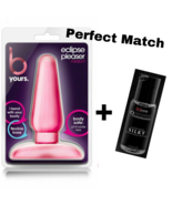 PERFECT MATCH-SILKY SILICONE+ANAL PLUG-GIFT FOR COUPLES-FAST SHIPPING - £19.18 GBP