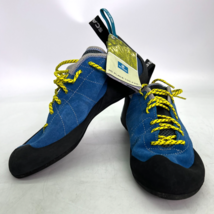 NEW Scarpa Helix Rock Climbing Shoes - Blue/Black 10.5-USM 11.5-USW 44 - $64.35