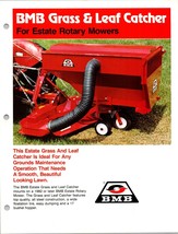 One(1) BMB Rotary Mower Grass Leaf Catcher Dealer Sales Specs Accessory ... - $15.71