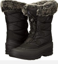 Kamik Women&#39;s Momentum 3 Snow Boot Size 6 Black Seam Sealed Waterproof N... - £40.74 GBP