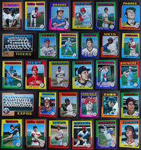 1975 OPC O-Pee-Chee  Baseball Cards Complete Your Set U You Pick From List 1-220 - £1.95 GBP+