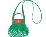 Longchamp Le Pliage Filet Knit Mesh XS Handel Bag Crossbody ~NWT~ Green - £75.41 GBP