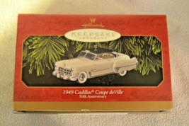 1999 Hallmark Keepsake Ornament  1949 Cadillac Coupe deVille 50th Anniversary - £18.35 GBP