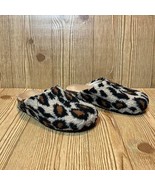 STEVE MADDEN Vesa faux Shearling leopard print Slippers Women’s size 8M - $45.00