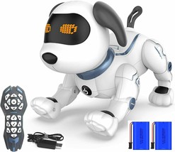 Remote Control RC Robot Toy Dog Stunt Programmable for girl boys Sing Dance Walk - £70.35 GBP