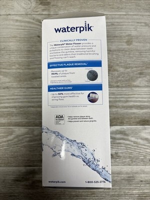 Waterpik WP360W Cordless Water Flosser - White ~Open Box/New Item image 4