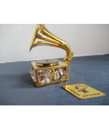 Swarovski crystal Charming Temptations phonograph record player KG&amp;C 24 ... - £28.49 GBP