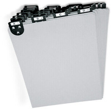 Martin Yale 14254 Posting/Ledger Tray Metal Tab Index for 6x9 Sheets 25 Dividers - £42.36 GBP