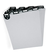 Martin Yale 14254 Posting/Ledger Tray Metal Tab Index for 6x9 Sheets 25 ... - £41.87 GBP