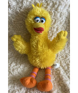 Sesame Street BIG BIRD Yellow Orange Plush Stuffed Animal Kids Toy Soft - $20.26 CAD
