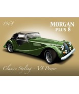 Morgan Plus 8 Metal Sign - £14.90 GBP