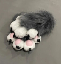Fursuit Paws, Furry Paw Gloves, Cosplay Costume, Animal Claws, Cat Paws, Fursona - £56.81 GBP