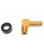 Big A Service Line 3-73124 1/8 NPTF Male Thread, 1/4 Inch Hose Barb Bras... - $12.75