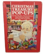 Vintage 1991 Christmas Treasury Pop-Ups Book Set Childrens Holiday Pop U... - £18.07 GBP
