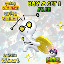 ✨ Shiny Pokemon Shiny Gimmighoul Roaming 6IVs Union Circle Free Master Ball ✨ - £3.15 GBP