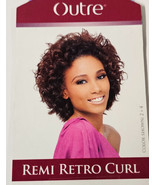 100% remi human hair; retro curl; 3pcs; weft; sew-in; Velvet; short series - £30.01 GBP