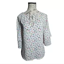Gap Women's Floral Long Sleeve Blouse Top Size X-Small - $13.00