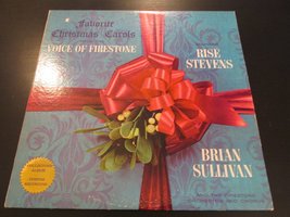 Favorite Christmas Carols From the Voice of Firestone [Vinyl] RISE STEVENS / BRI - £15.62 GBP