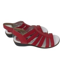 LifeStride Women&#39;s Toni Flat Sandal Size 7 W - £38.91 GBP