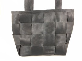 Harveys Seatbelt Bags Black Nylon Shoulder Bag Handbag Purse Made in USA - £43.49 GBP