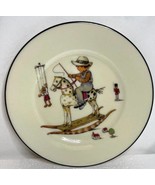 Lenox Special 8&quot; Plate Little Boy on Rocking Horse Toys Puppet Soldier - $15.69