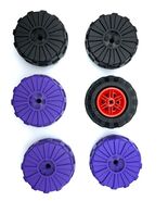 Marvel Super Heroes #76078 Hulk vs. Hulk 6 Replacement Tires - $8.95