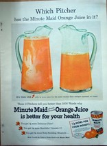 Minute Maid Fresh Frozen Orange Juice Print Magazine Advertisement 1955 - £3.98 GBP