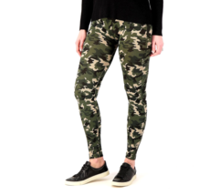 Breezies Seamless Tummy Smoothing Legging Print - Camo, Medium - £14.81 GBP