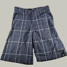 ONeill Kids Shorts 16 Teens Blue Striped Waist 28 in Youth - $12.66