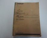 Caterpillar 14G Motor Grader Teile Manuell 3306 Wasser Beschädigt Beflec... - $13.95