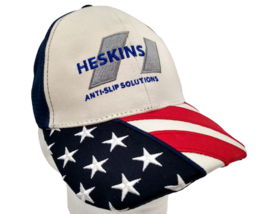 Heskins Anti-Slip Solutions Patriotic Embroidered Snapback Mesh Trucker ... - $9.46