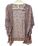 Matilda Jane Along the Way Floral Open Front Kimono Purple XS/S - €28,85 EUR