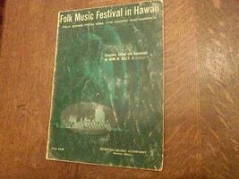 Folk Music Festival In Hawaii by John M. Kelly 1965 PB - £19.37 GBP