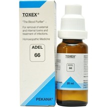 ADEL 66 Drops 20ml Pack TOXEX Adel PEKANA Germany OTC Homeopathic Drops - £17.58 GBP+