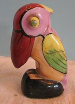 Vintage COLORFUL TUCAN BIRD PARROT  JAPAN    Salt  OR Pepper Shaker - £8.63 GBP