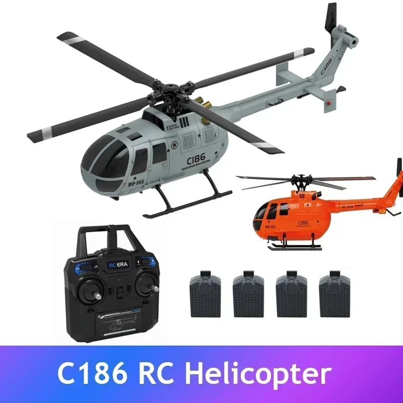 C186 Helicopter FPV 2.4G Drone Toy 4 Propellers 6 Axis Wlectronic Gyroscope f - £83.70 GBP+