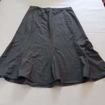 Southern Lady A-Line Women&#39;s Gray Skirt Back Zipper Size 16 Measured Wai... - $14.25