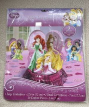 Disney Princess Table Decorating Kit Birthday Party Decoration 3pcs + Confetti - £9.57 GBP
