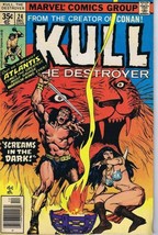Kull the Destroyer #24 ORIGINAL Vintage 1977 Marvel Comics GGA - £11.67 GBP