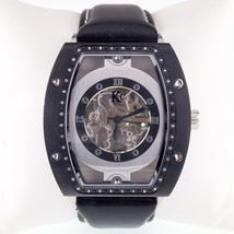 Kc Diamond Skeleton Automatic Stainless Steel Watch 6202-9617M - £178.04 GBP