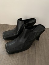 Womens Aldo 37 Leather Dress Shoes Heels 3&quot; Rise Black Size 6.5 Women Pre-Owned - £17.02 GBP