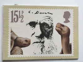 Postcard Set - Charles Darwin - Post Office Picture Card Series (1982) - £2.72 GBP