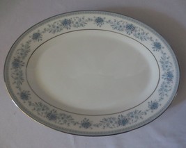 Noritake Blue Hill China 12&quot; and 14&quot; Serving Platter 2 platters total - £55.95 GBP