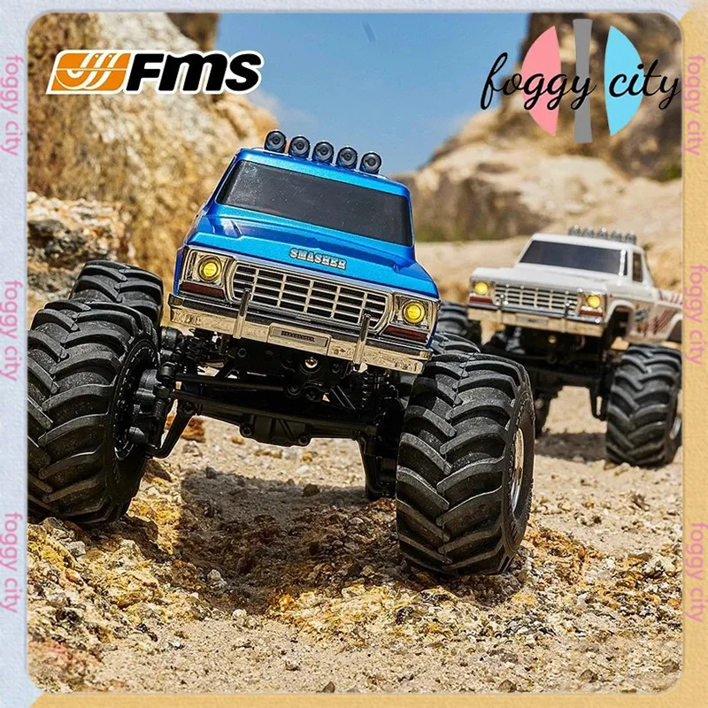 Fms 1:24 Demolisher  Wide Foot Climbing Vehicle Rc Remote Control Off Road 4wd - £19.96 GBP+