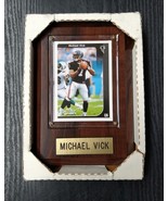 SCORE 2002 Framed and Mounted #15 Michael Vick Atlanta Falcons Football ... - $39.34 CAD